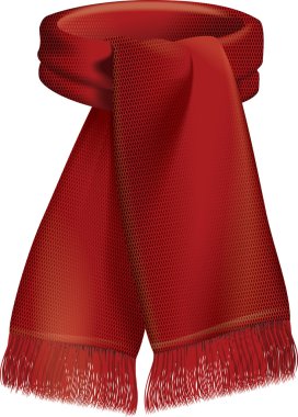 Scarf illustration clipart