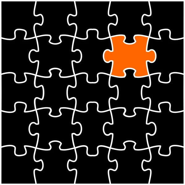 Puzzle for creating — Stock Photo, Image