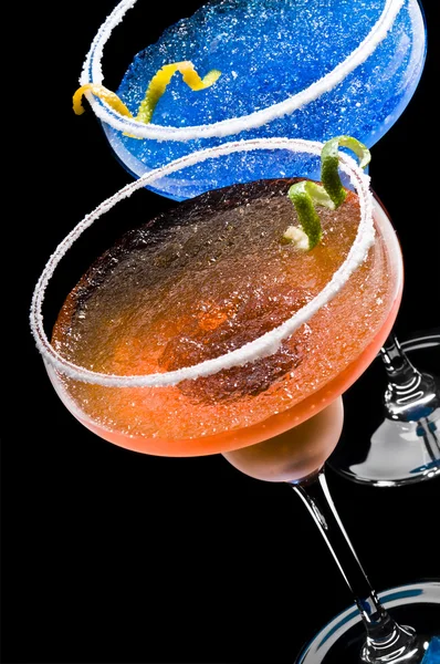 stock image Cobalt and Peach Margarita