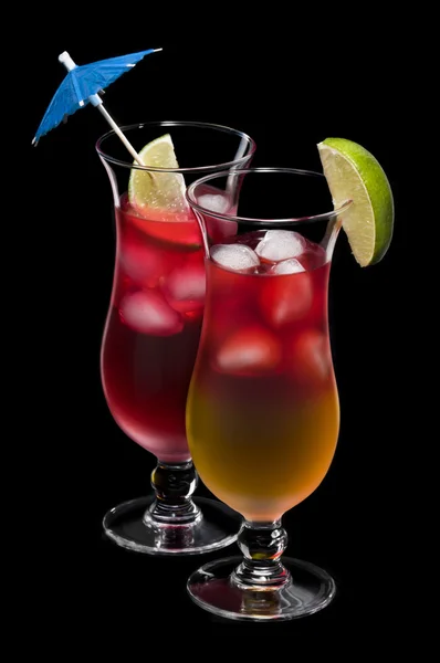 Sea breeze and Bay Breeze cocktail — Stock Photo, Image