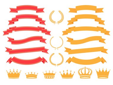 Banner set clipart