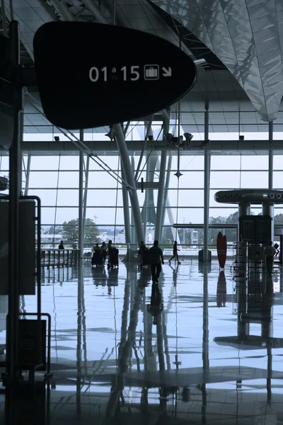 Reflex op de luchthaven — Stockfoto