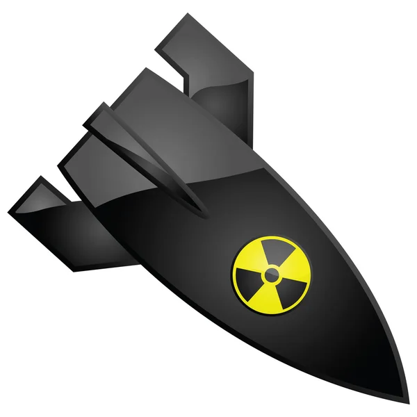 Bomba nuclear — Archivo Imágenes Vectoriales