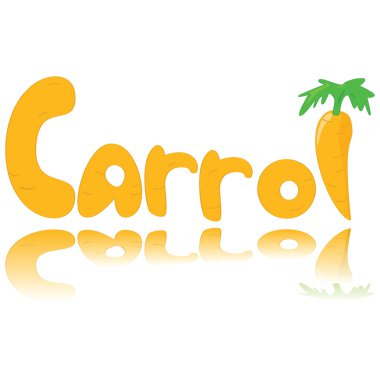 Carrot graphic clipart