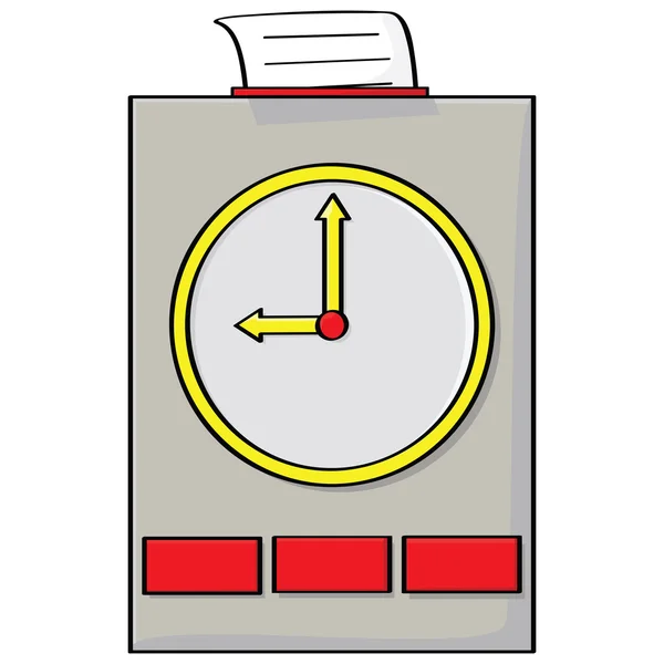 Punch clock — стоковий вектор