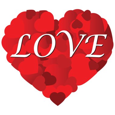 Loving hearts clipart