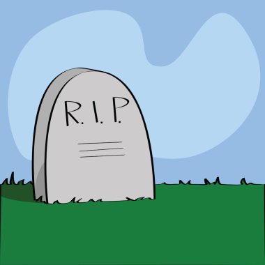 Rest in peace clipart