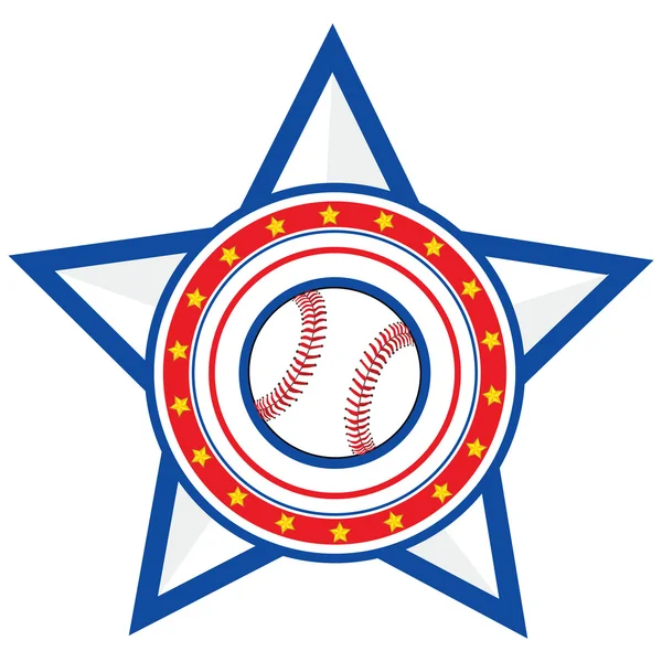 Бейсбол США — стоковый вектор