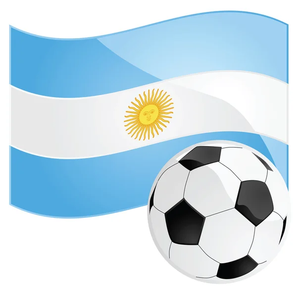 Fútbol argentina — Archivo Imágenes Vectoriales