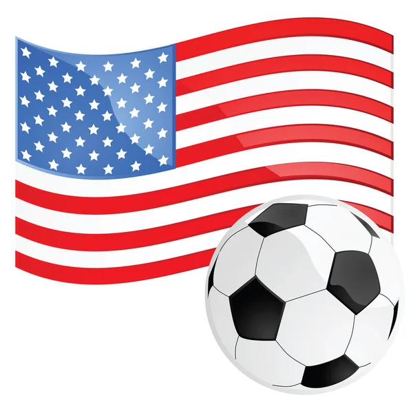 USA Soccer — Stockvector