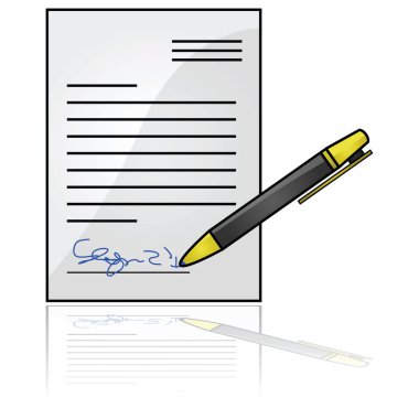 imzalanmış belge