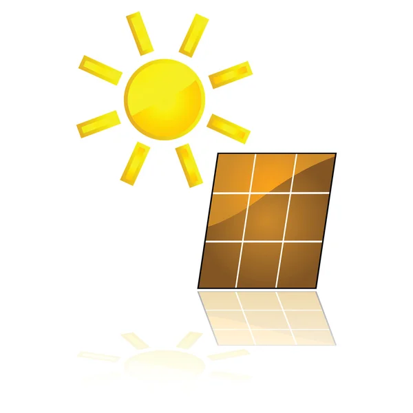 Солнечная энергия — стоковый вектор