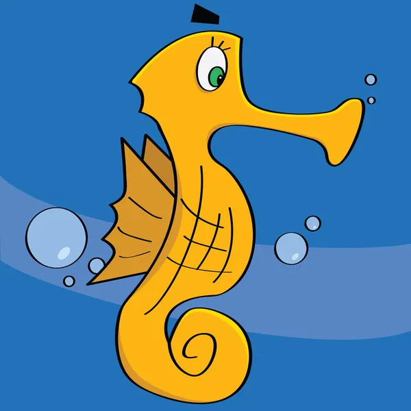 Cheval de mer — Image vectorielle