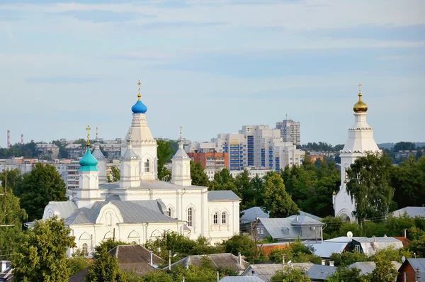 stock image Church russian orthodox monastery