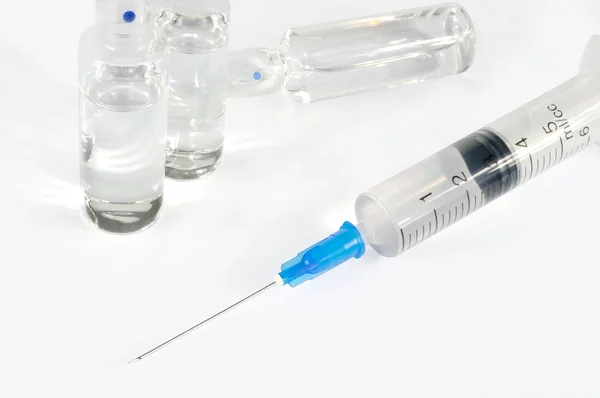 Single use syringe — Stock Photo, Image