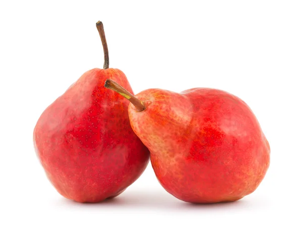 Two red pears — Stock Photo, Image