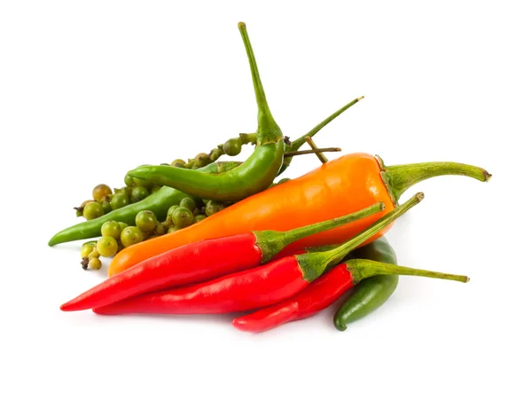 stock image Different kinds of hot pepper