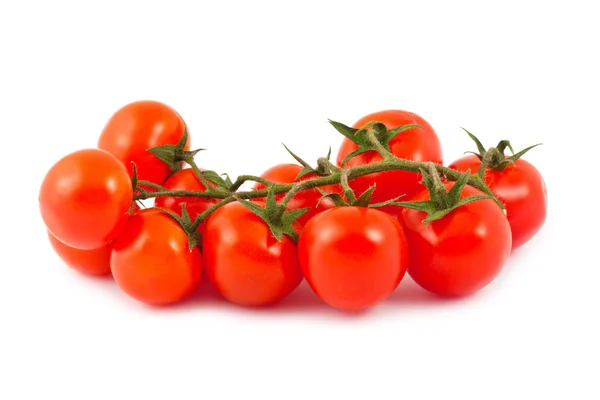 Tomates cereja vermelhos maduros — Fotografia de Stock