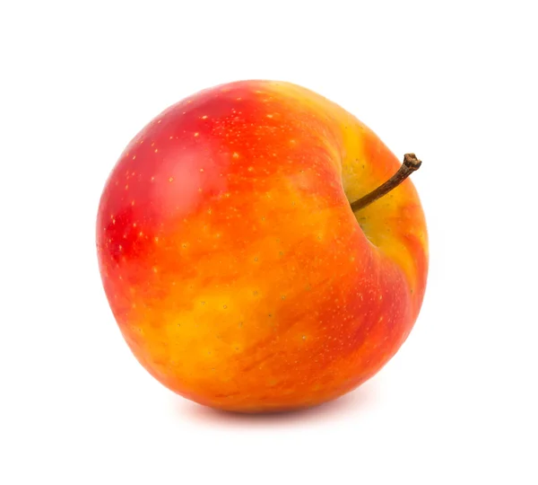 एक लाल पीला रंग सेब — स्टॉक फ़ोटो, इमेज