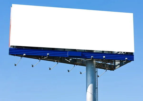 Blank big billboard — Stock Photo, Image