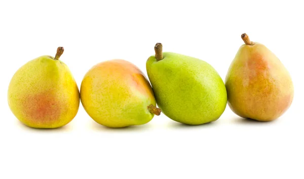 Four ripe pears — Stock Photo, Image