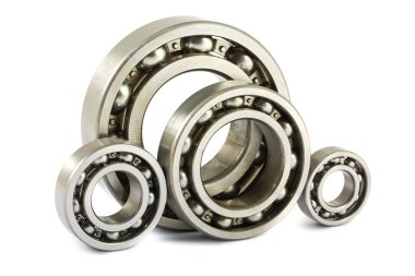 Steel ball bearings clipart