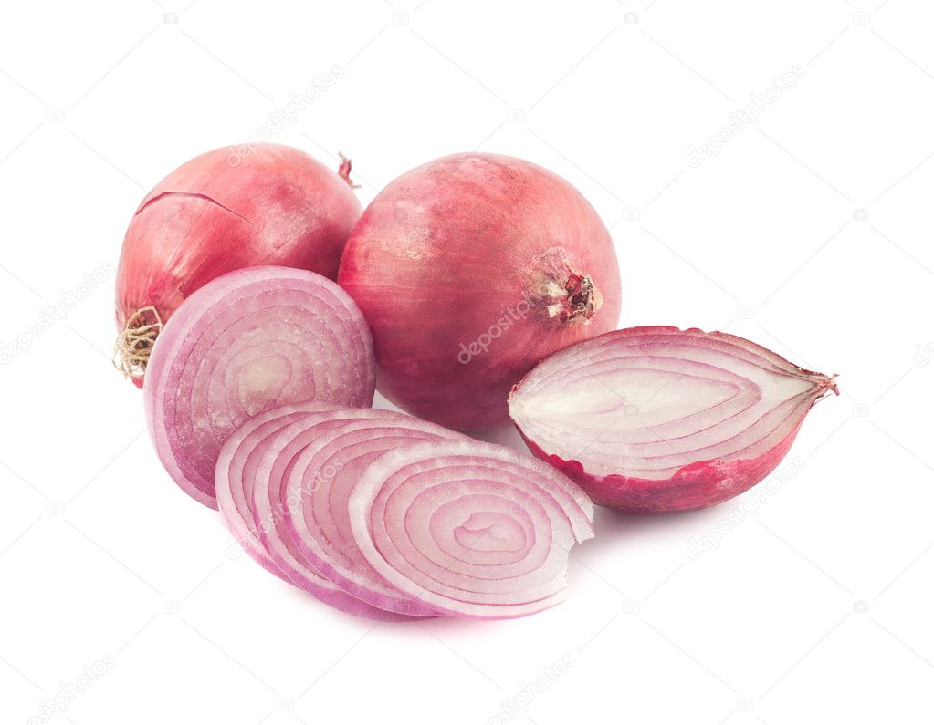 Red spanish onion — Stock Photo © mbongo #6707876