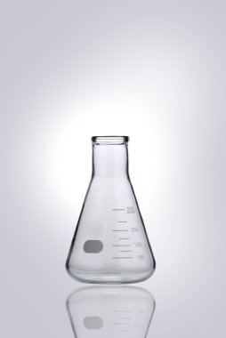 Glass laboratory equipment clipart