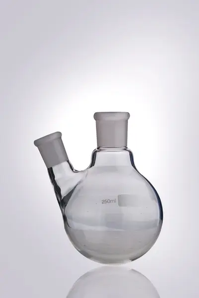 Equipamento de laboratório de vidro — Fotografia de Stock