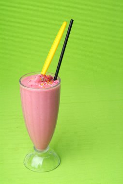 Strawberry milk shake clipart