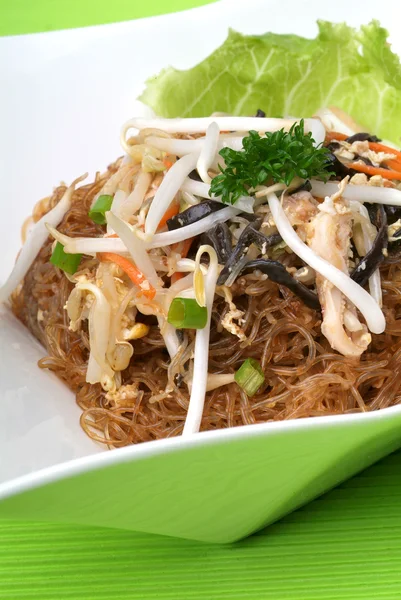 Chinese fried rice noodles — Stock Photo, Image