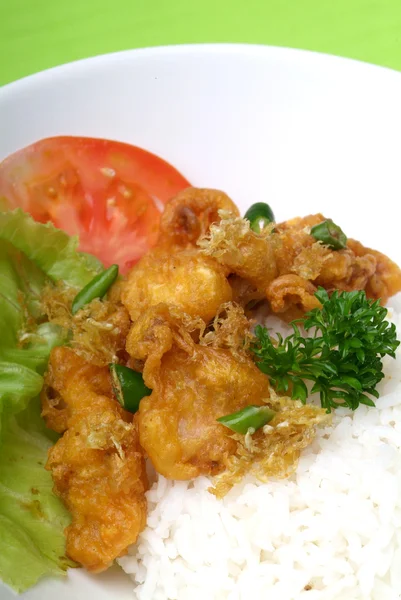 Обід рису — стокове фото