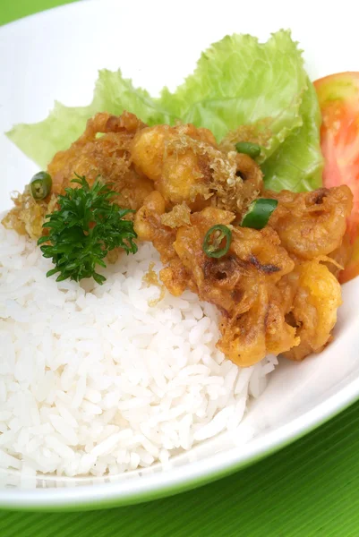 Jantar de arroz — Fotografia de Stock