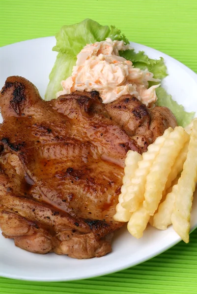 Grilled Chicken Steak — Stock Photo, Image