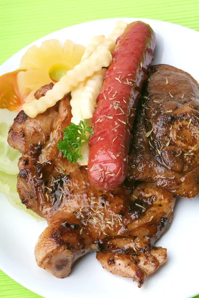 Gegrilde kip biefstuk — Stockfoto