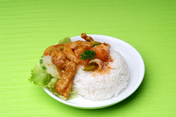Sweet and sour pork — Stock Photo, Image