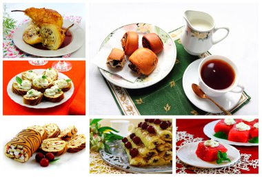 Some nice desserts clipart