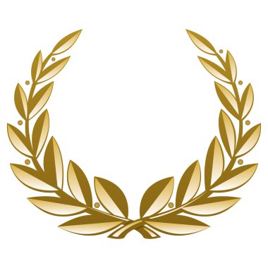 Golden Wreath clipart