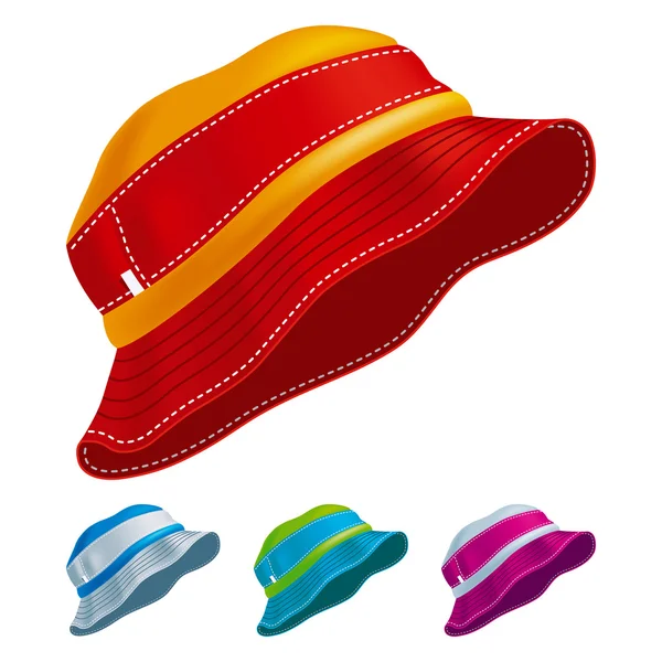 Cappello Panama — Vettoriale Stock