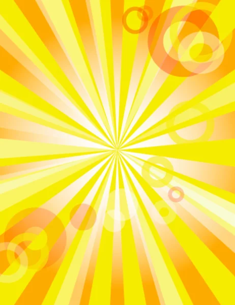 stock vector Orange abstraction