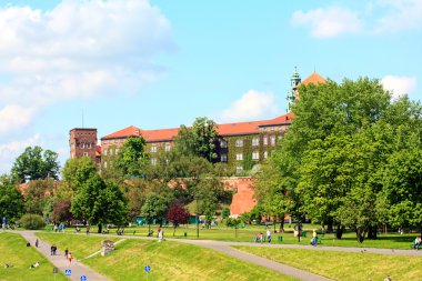 Krakow, Polonya, wawel Kalesi