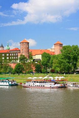 Krakow, Poland, Wawel Castle clipart