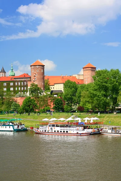 Cracóvia, Polónia, Castelo de Wawel — Fotografia de Stock