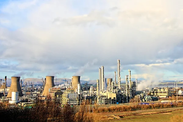 stock image Grangemouth Oil Refinery