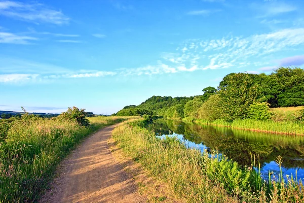 Εμπρός και clyde canal, Σκωτία — Φωτογραφία Αρχείου