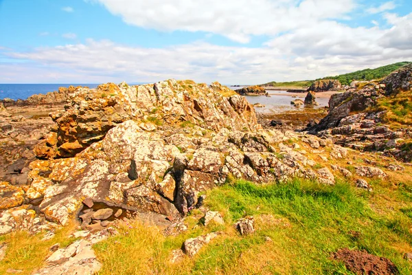 La costa en Ayrshire, Escocia — Foto de Stock