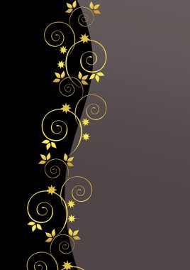 Beautiful., golden background clipart