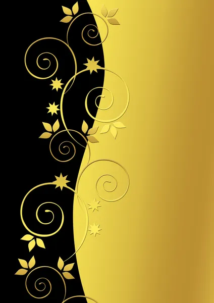 Mooie., gouden achtergrond — Stockfoto