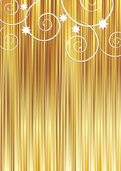 황금 줄무늬 배경 — 스톡 사진