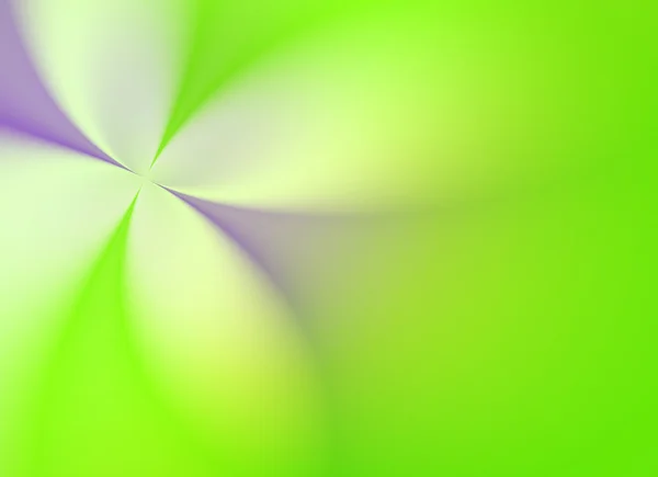 Groene lentebloem — Stockfoto